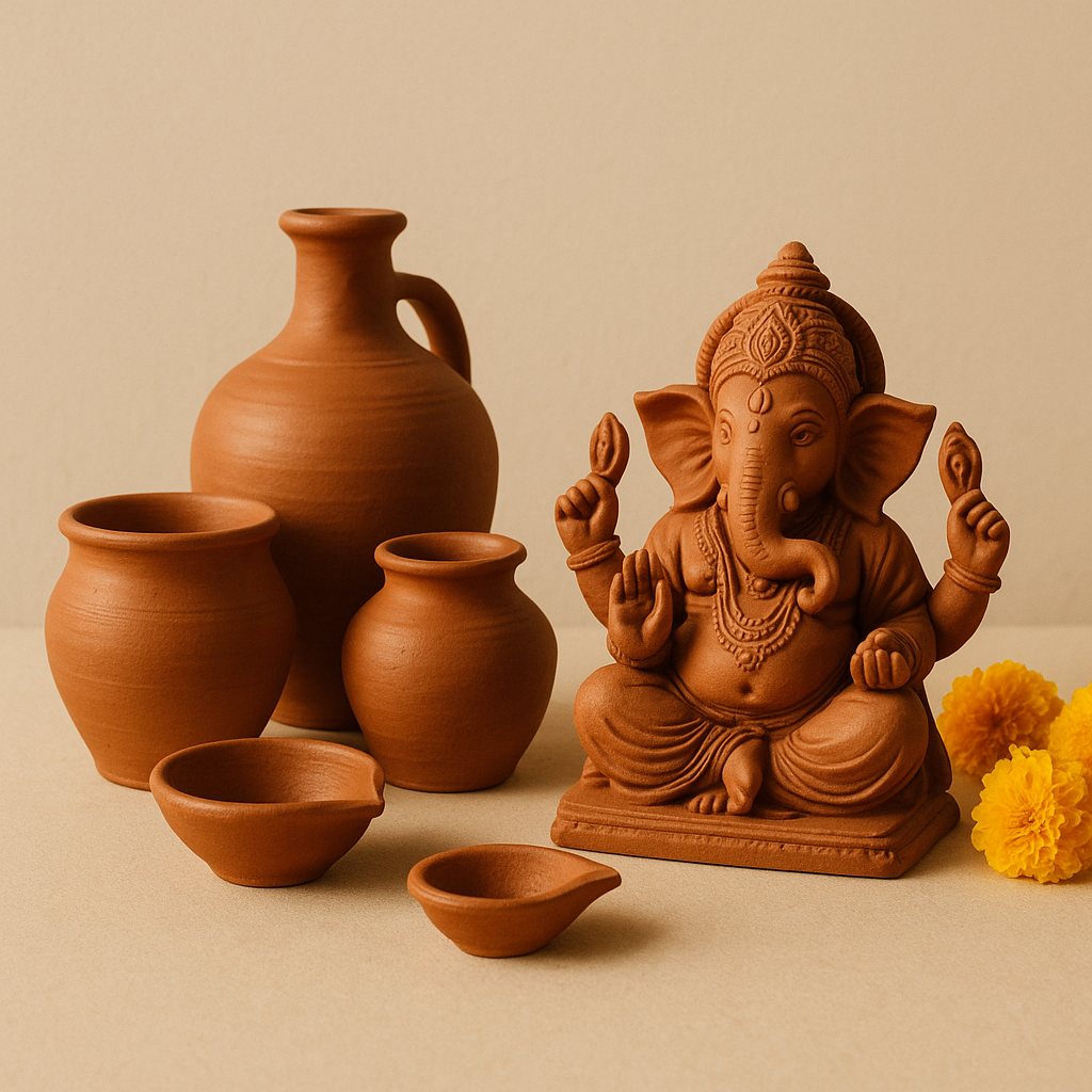 Clay Ganesha